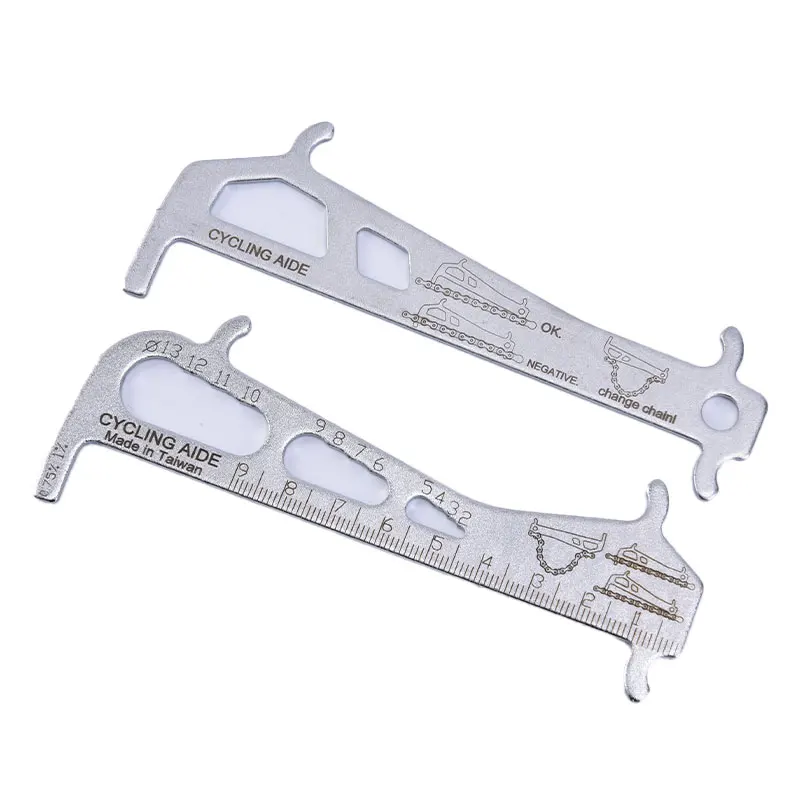 

Bike Chain Checker For Road Bicycle Chain Checker Gauge Tool Presta Valve Tools