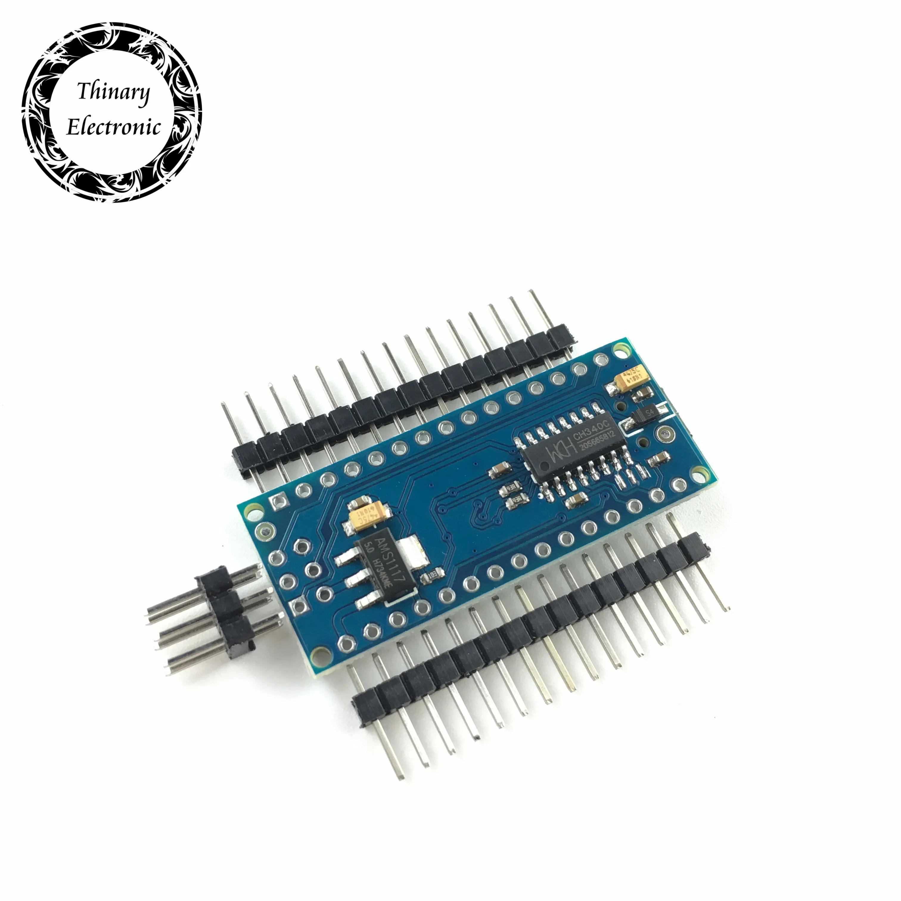 Контроллер Nano Atmega168 совместимый с Arduino Atmega168P CH340 CH340C сменный USB-драйвер CH340G без - Фото №1