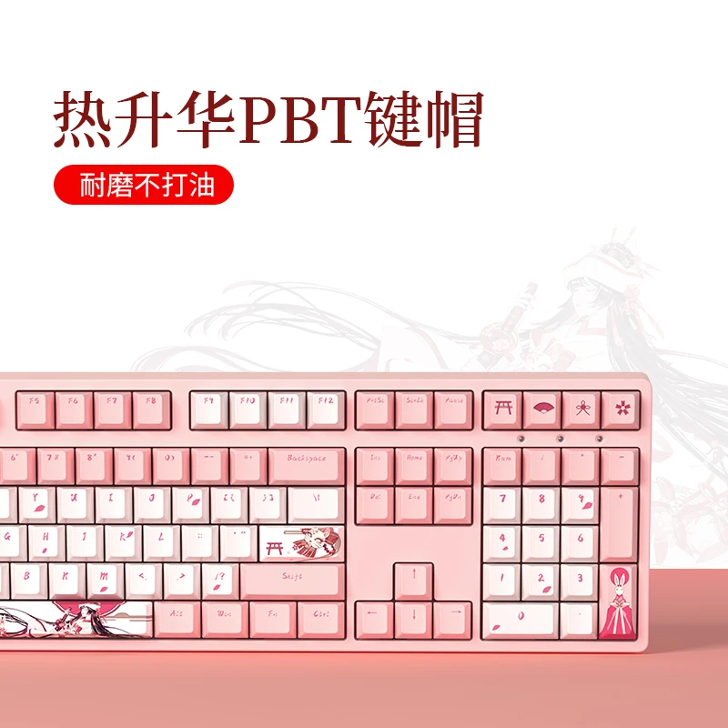 ikbc sakura C200 TKL mechanical keyboard tenkeyless C210 PBT keycap cherry mx switch non-backlit gaming keyboard