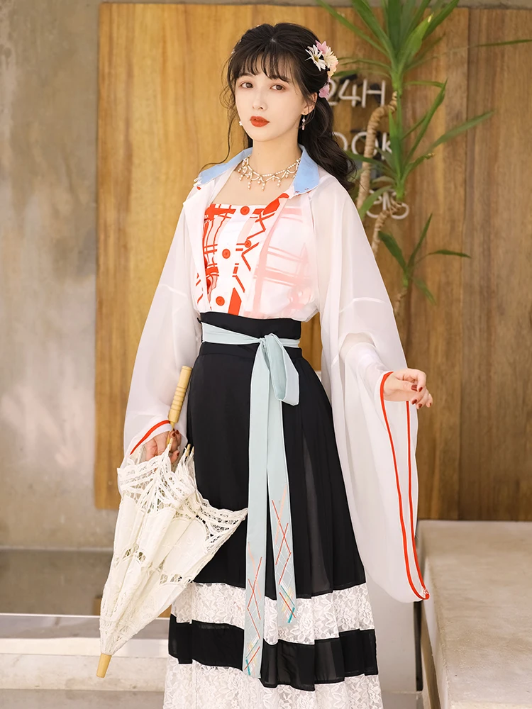 

2021 Summer Women's New Japanese Style Kimono Cardigan Dress Kawaii Cosplay Clothes Loose Long-Sleeve Robe Daily Party Clothes