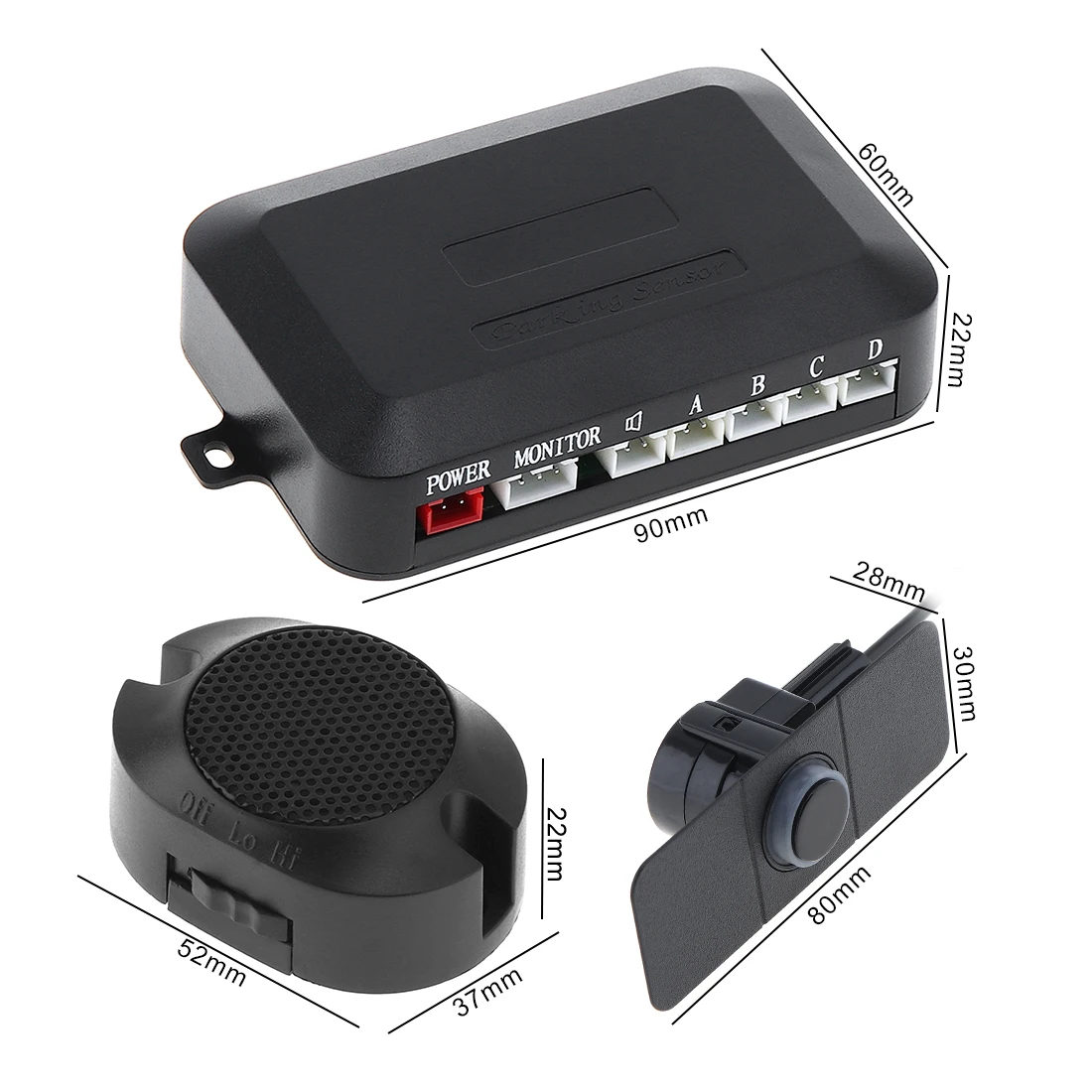 Автомобильный датчик парковки оригинальный плоский сенсор s 13 мм может