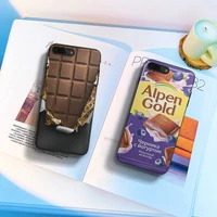 alenka bar wonka chocolate phone case fundas shell cover for iphone 6 6s 7 8 plus xr x xs 11 12 13 mini pro max