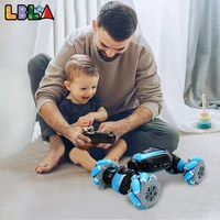 lbla d877 4wd rc car 118 2 4g drift stunt remote control gesture induction off road racing machine model vehicle gift kid toys