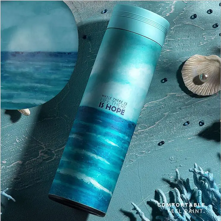 Термос 500 мл из нержавеющей стали с двойными стенками | Дом и сад