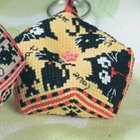 Наборы для вышивки крестиком P70, наборы для вышивки крестиком, Набор для вышивки, нитки, игла, подушка, Biscornu, вышивка крестиком