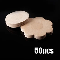 50pcs soft nipple covers disposable breast petals flower sexy stick on bra pad pasties lingerie for women intimates no marks