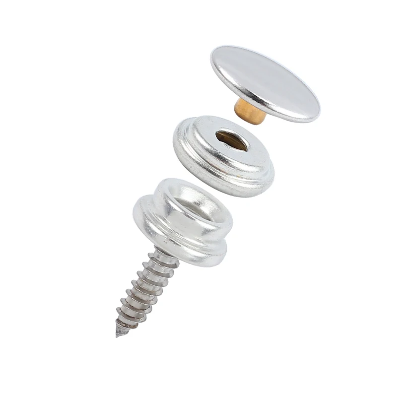 152 шт. набор нажимных кнопок из нержавеющей стали с инструментом|Морское