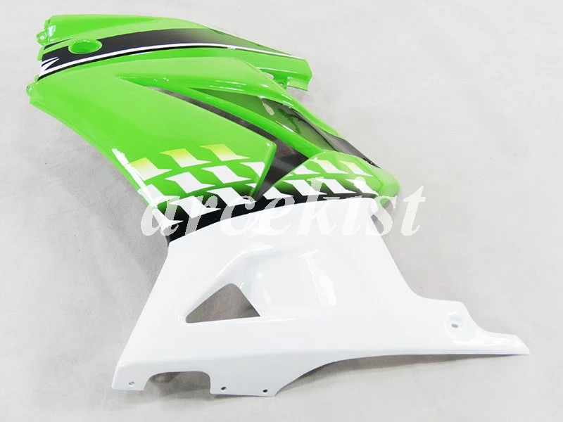 Литье под давлением Мотоцикл Новые ABS Обтекатели наборы подходят для kawasaki Ninja 250R EX250 2008- 08 09 10 11 12 13 14 зеленый белый
