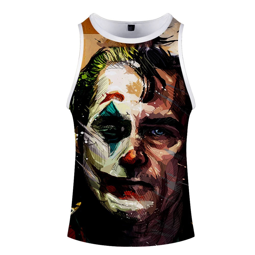 Новинка 2019 Майки с 3D принтом топы для женщин/мужчин летний крутой жилет без