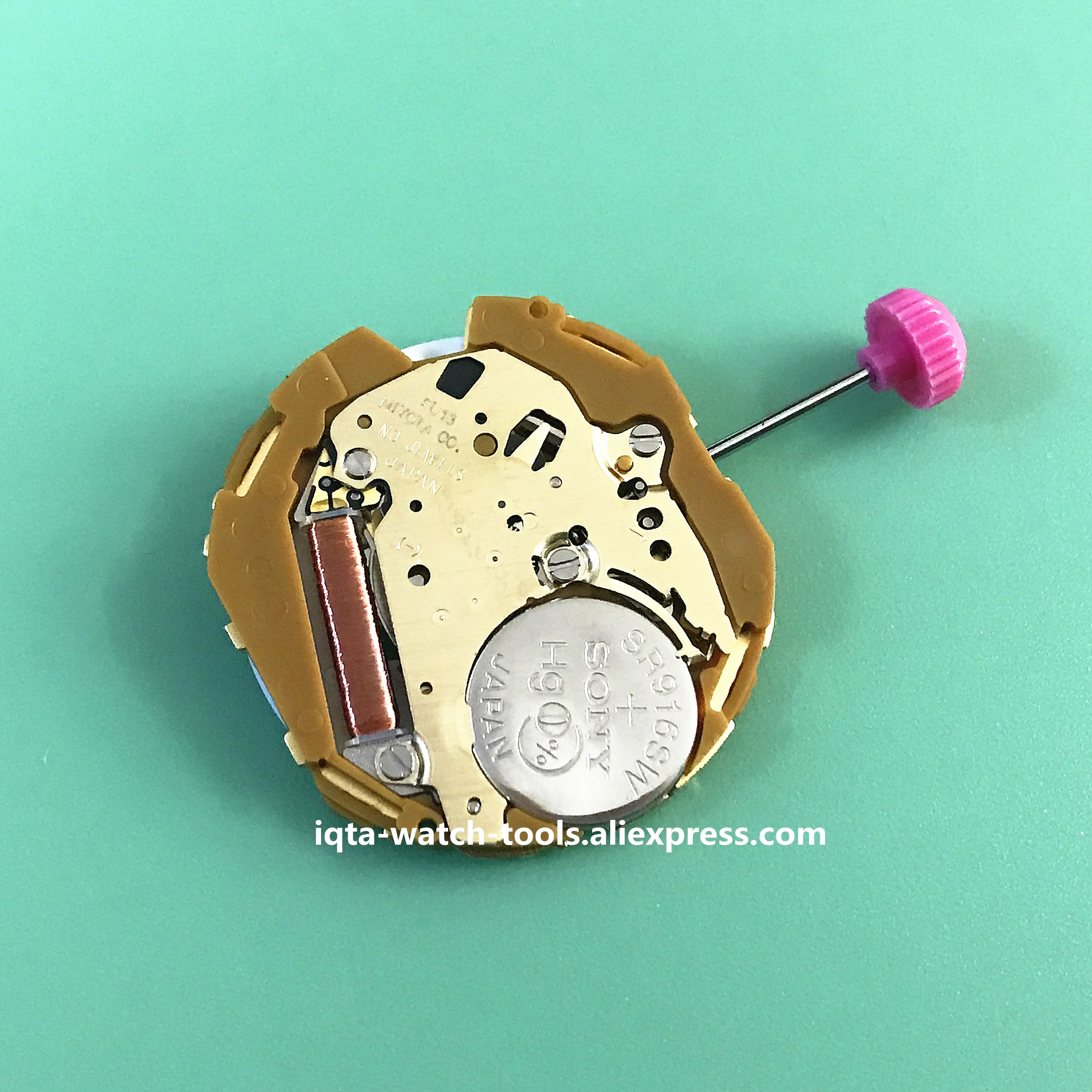 Free Shipping NEW Japan Miyota 9U13 Quartz Watch Movement Date at 3 6 Without battery Replace Repair | Наручные часы