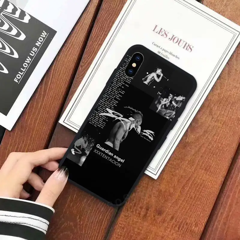 

Famous rapper XXXTENTACION singer Phone Case for iPhone 11 12 mini pro XS MAX 8 7 6 6S Plus X 5S SE 2020 XR