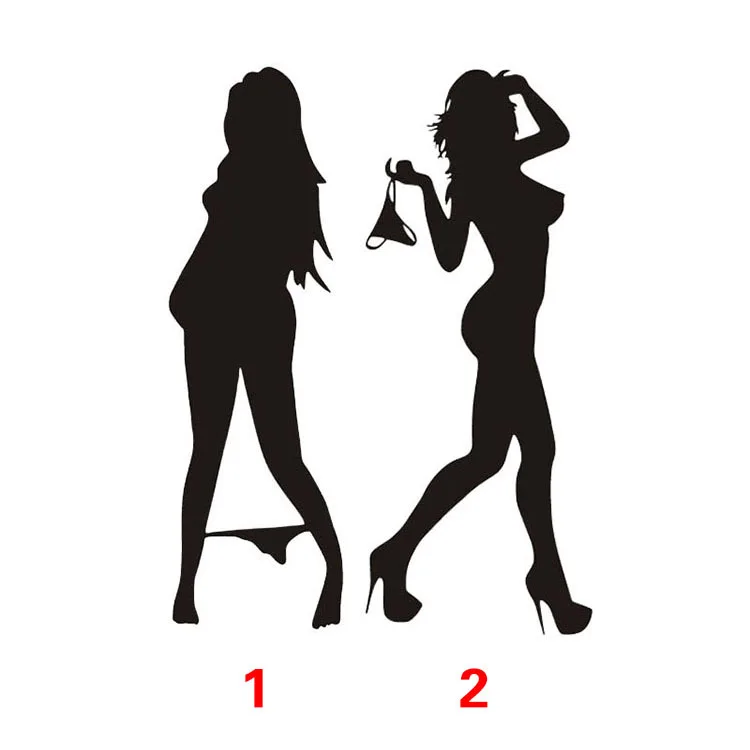 

1PCS Hot Style Beautiful Woman Car Sticker Cartoon Car Motorcycle Sticker Sexy Bikini Car Sticker