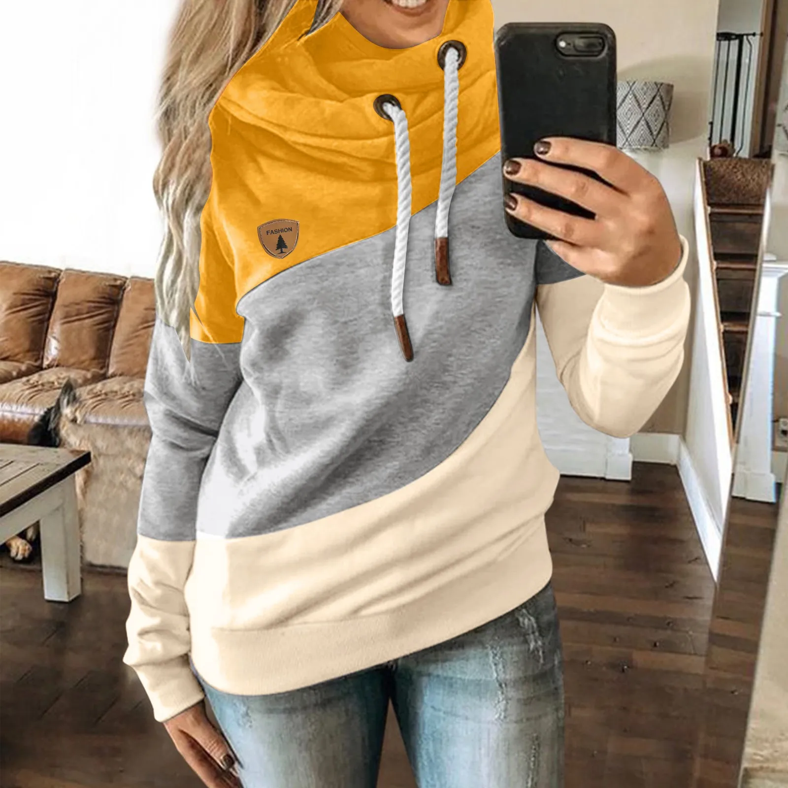 

hoodie y2k women korean fashion femme oversized plus size vintage 2021 Top long sleeve manga larga essentials sweatshirt