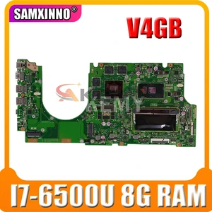 akemy for asus ux510uwk ux510uw ux510u u5000u ux510uxk laptop motherboard ux510uw mainboard i7 6500u gtx960m4gb ddr4 8gb ram free global shipping