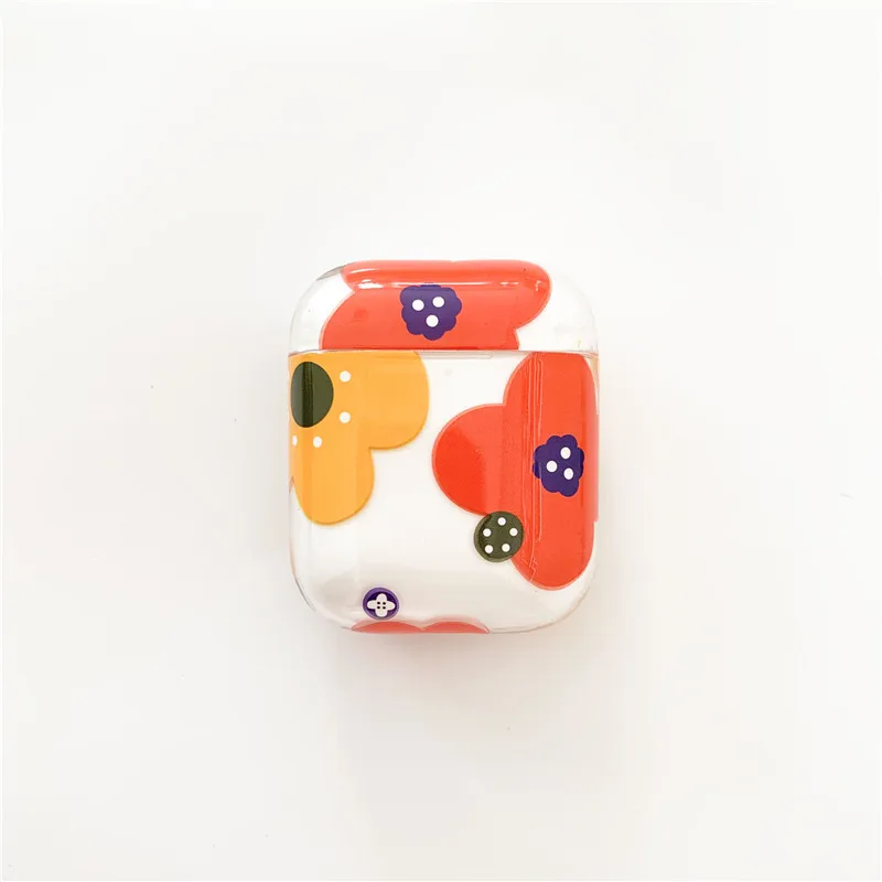 Фрукты Цветочные листья цветы Наушники Аксессуары ПК жесткий защитный чехол для