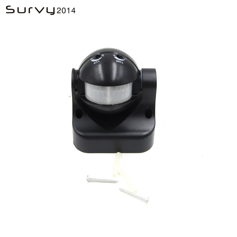 Выключатель света 180 градусов для наружной безопасности инфракрасный датчик