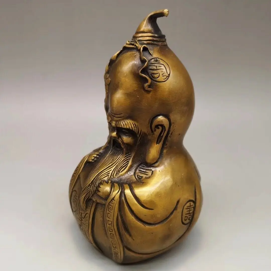

9'' bronze copper home feng shui buddhism buddha hand backflow incense Guanyin