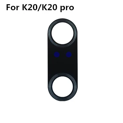 2 шт. Оригинальная камера заднего вида стеклянный объектив для Xiaomi Redmi K20/K20 pro Задняя стеклянная крышка объектива чехол запасные части с наклейками