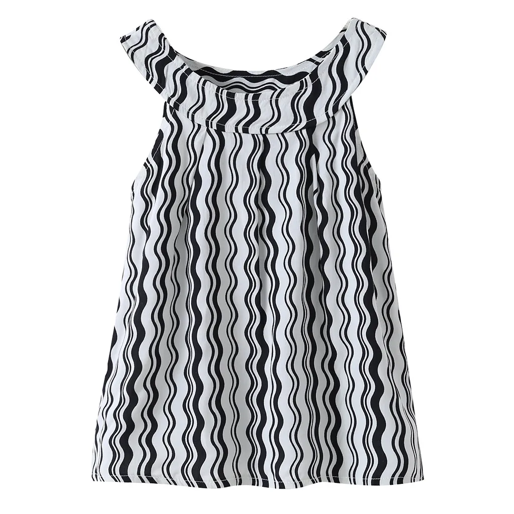 Одежда для маленьких девочек летнее Повседневное платье принцессы без рукавов в