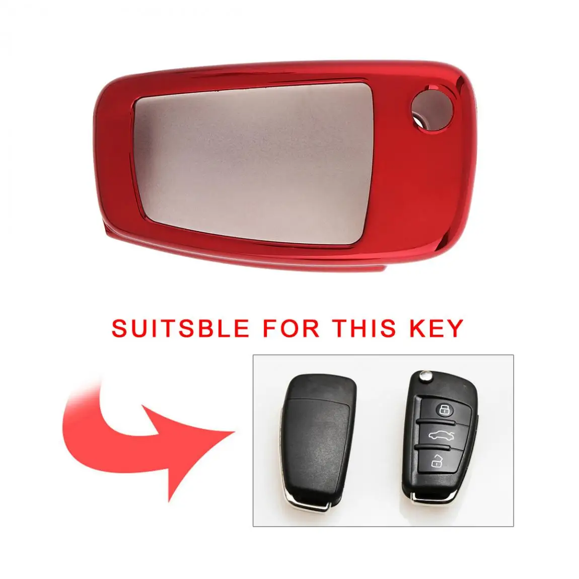 Высококачественный автомобильный чехол для ключей защитный держатель замена