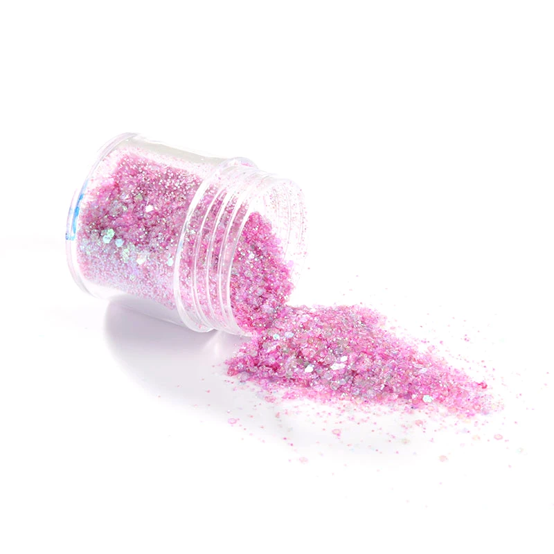 Голографический блестящий порошок Блестящий сахар фиолетовый розовый фруктовый