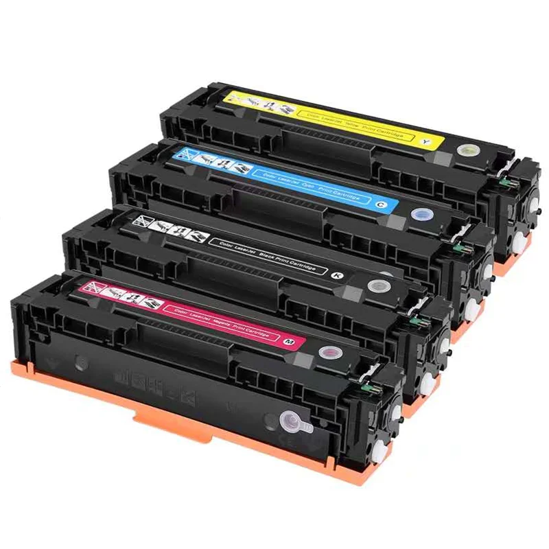 Картридж с тонером YLC совместимый CF540A CF541A CF542A CF543A CF540 для H P Laserjet M254 M254nw M254dw MFP M281fdw