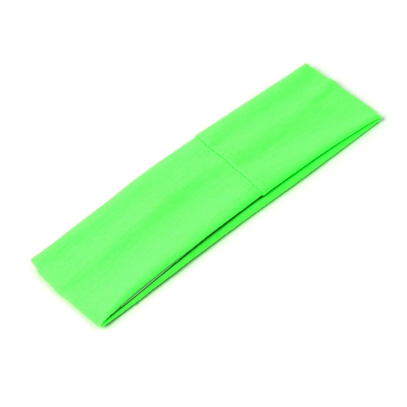 

Sport Hair Band Elastic Wide Blend Cotton Yoga Exercise Women Sweatband Headband E56D
