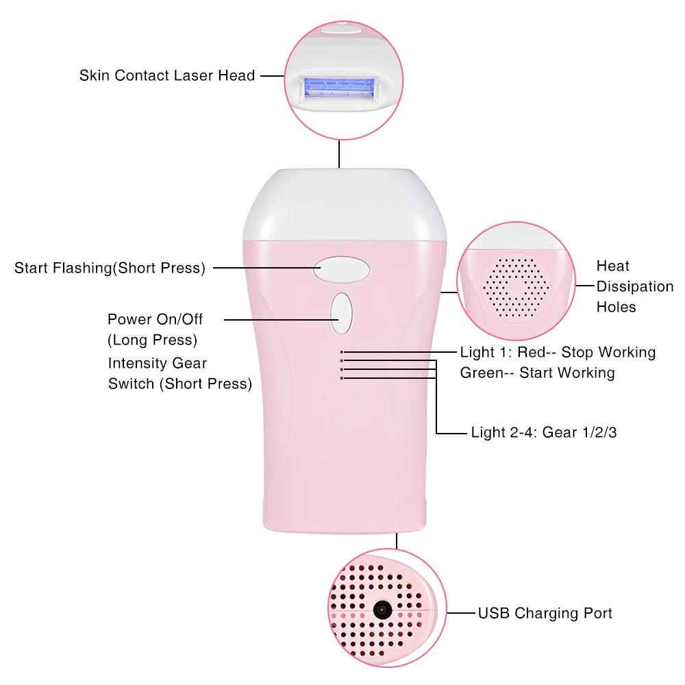 990000 вспышка IPL лазерный эпилятор инструмент для удаления волос безболезненный