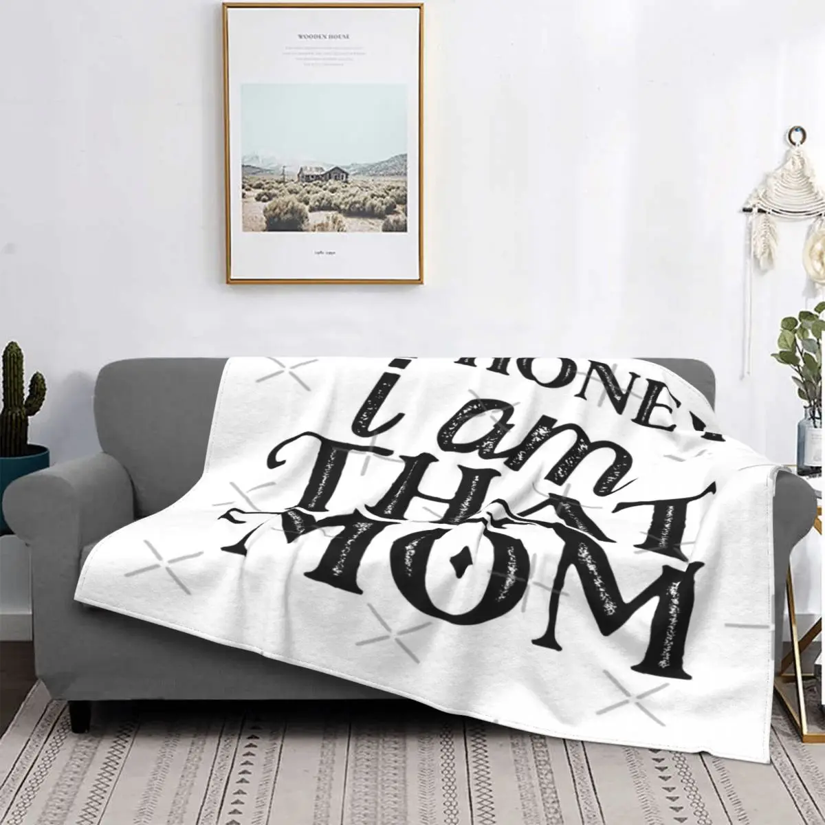 

Oh Honey I Am That 1 manta, colcha para cama, manta a cuadros de Anime, manta de verano, toalla de lujo