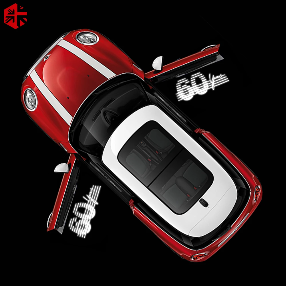 2 шт. Автомобильные светодиодные лампы для дверей R56 F56 R60 F60 F55 F57 R58 R53 R61 F54