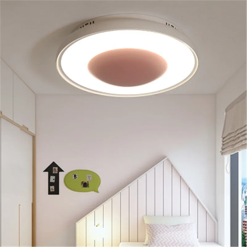 

Led LAMP LAMPing Modern Minimalist Living Room Lamp Creative Round LED Ceiling Lamp Bedroom Restaurant Personality LAMP Metal