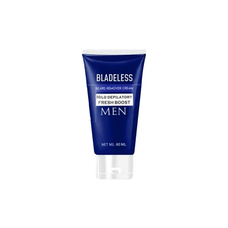 

60ml Men Hair Removal Cream Beard Removal Cream Mild Facial Hair Removal Body Armpit Hair Painless Removal Body Care TSLM1