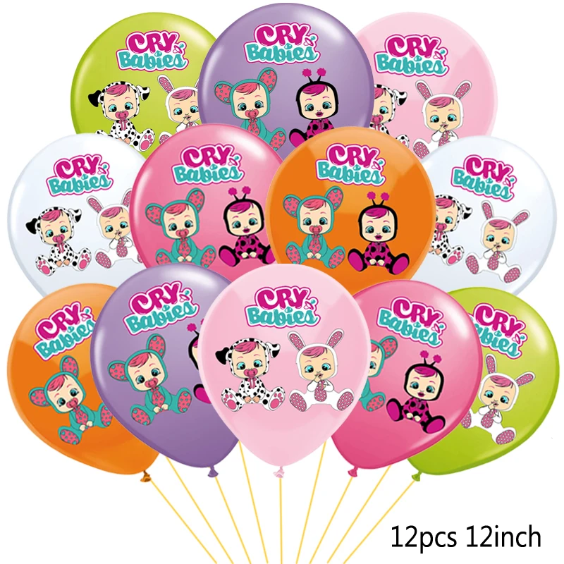 Воздушные шары для младенцев Uni Horn Angle Doll шар на день рождения баннер плач детский
