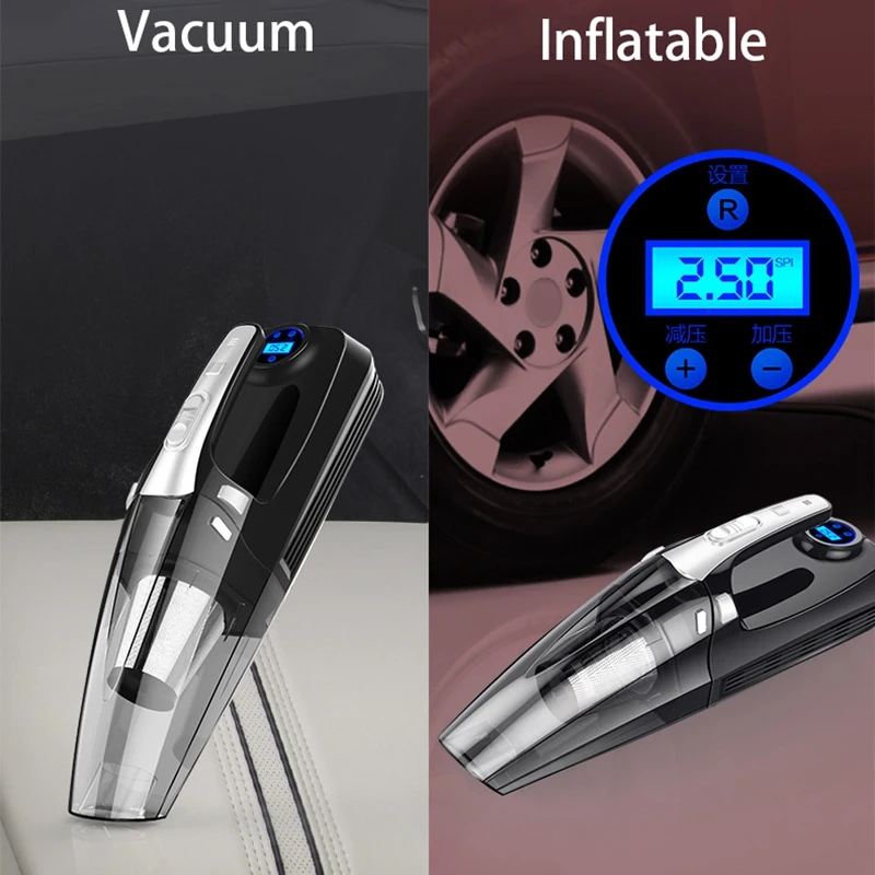150PSI ручной пылесос цифровой автомобильный воздушный компрессор насос с
