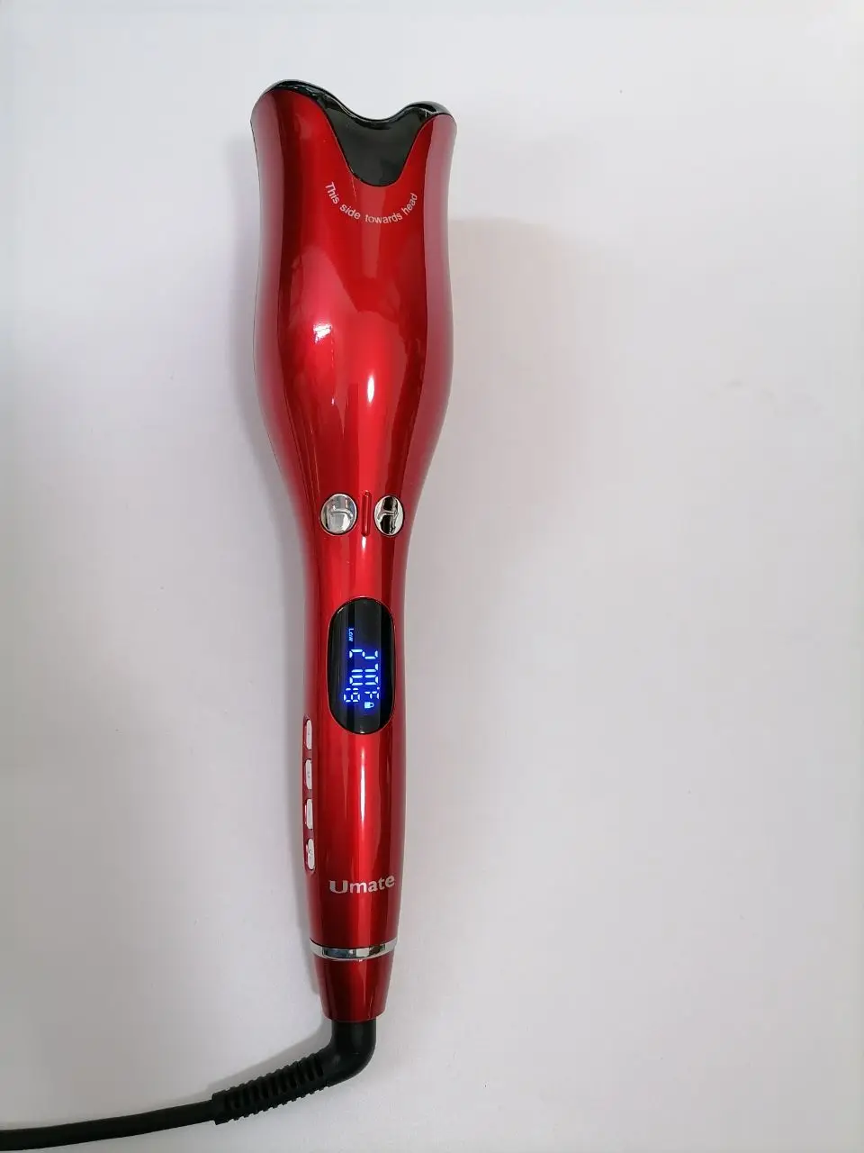 

Curling Iron Automatic Hair curler with Tourmaline Ceramic Heater and LED Digital Mini Portable Curler Air Curling free