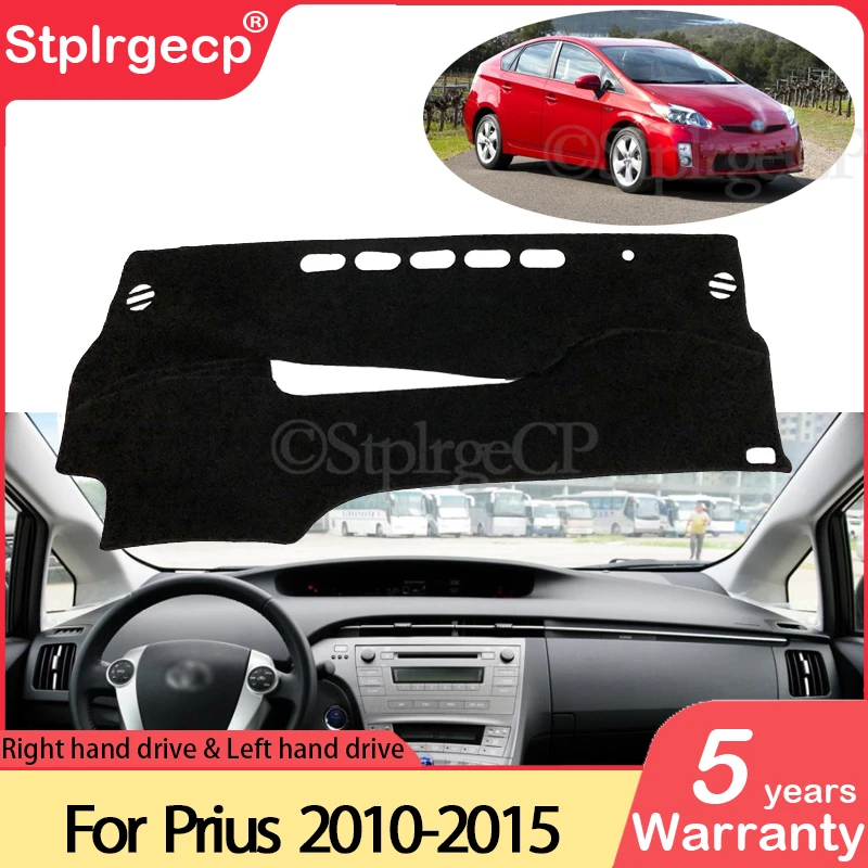 

for Toyota Prius 30 2010~2015 Anti-Slip Mat Dashboard Cover Pad Sunshade Dashmat Carpet Car Accessories XW30 2011 2012 2013 2014