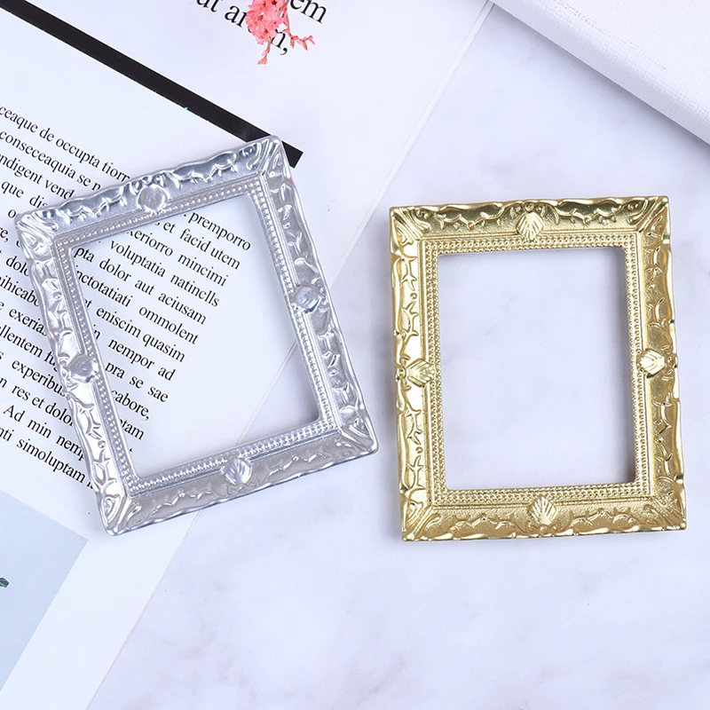 

Hot sale 1/12 Dollhouse Miniature Resin Photo Frame Simulation Furniture Model Toy