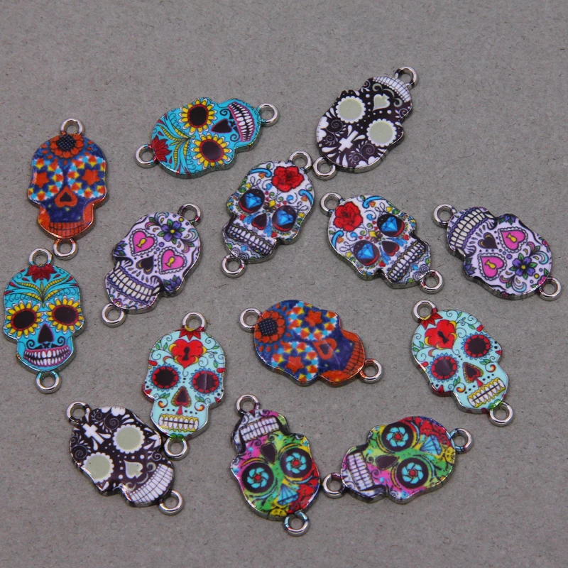 5 шт. богемный стиль милое животное фламинго Сова рыба кот петушок коннектор для