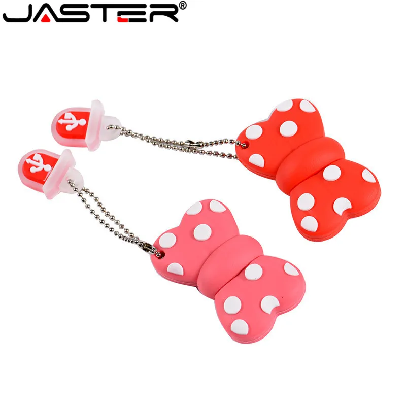 128 ГБ USB флеш накопитель мультяшный котенок ручка с бантом привод 4 8 16 32 64 розовый