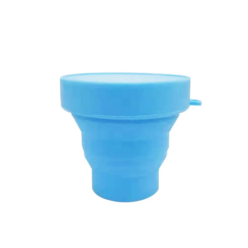 

Portable Travel Silicone Folding Cup Outdoor sports cup Creative telescopic cup collapsible water bottle