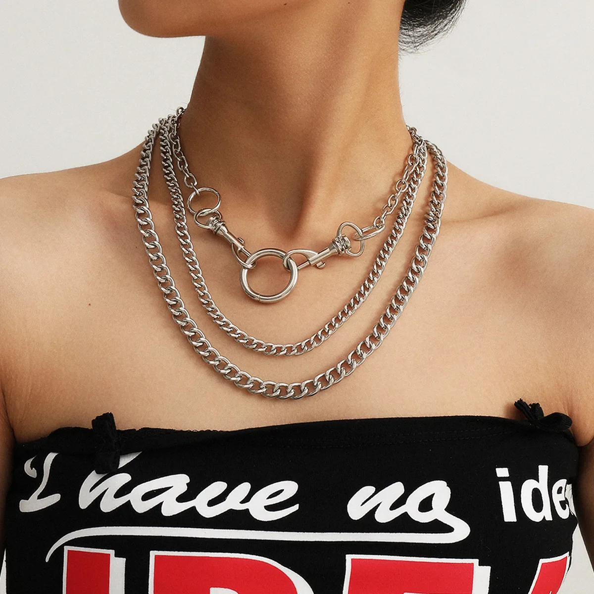 Панк Майами кубинское колье ожерелье хип хоп ювелирные изделия Новое модное