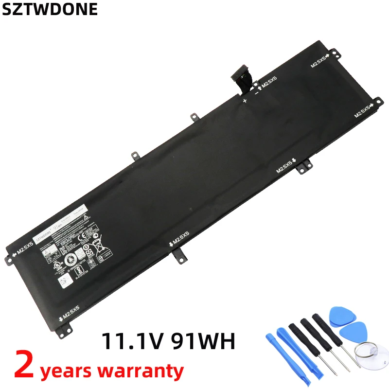 SZTWDONE 245RR Аккумулятор для ноутбука DELL Precision M3800 XPS 15 9530 T0TRM H76MV 7D1WJ 11 1 V 91WH|Аккумуляторы