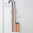 Японская железная подставка для зонта, бытовая стойка для хранения мелочей, за дверью, прихожей, магнитный настенный органайзер для полки