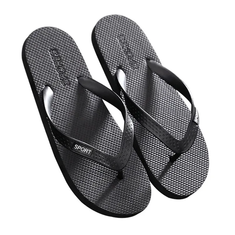 Jalanjalki homens chinelos básico preto ao ar