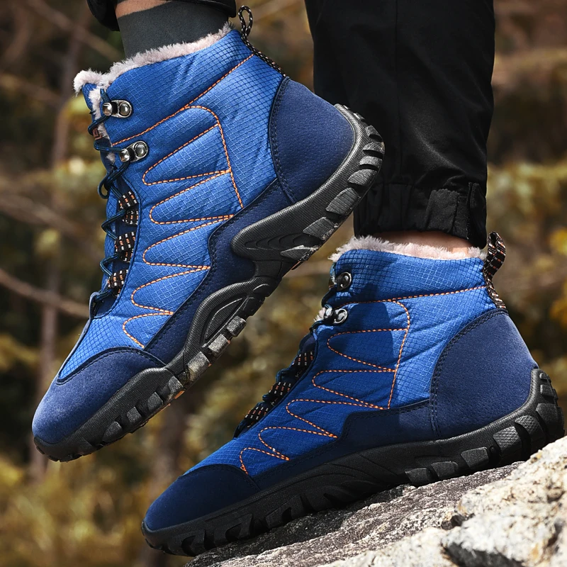 Tactical Boots Men Waterproof Military Tactical Boots Outdoor Combat Shoes Trekking Sneakers Man Hiking Hunting snow Boots