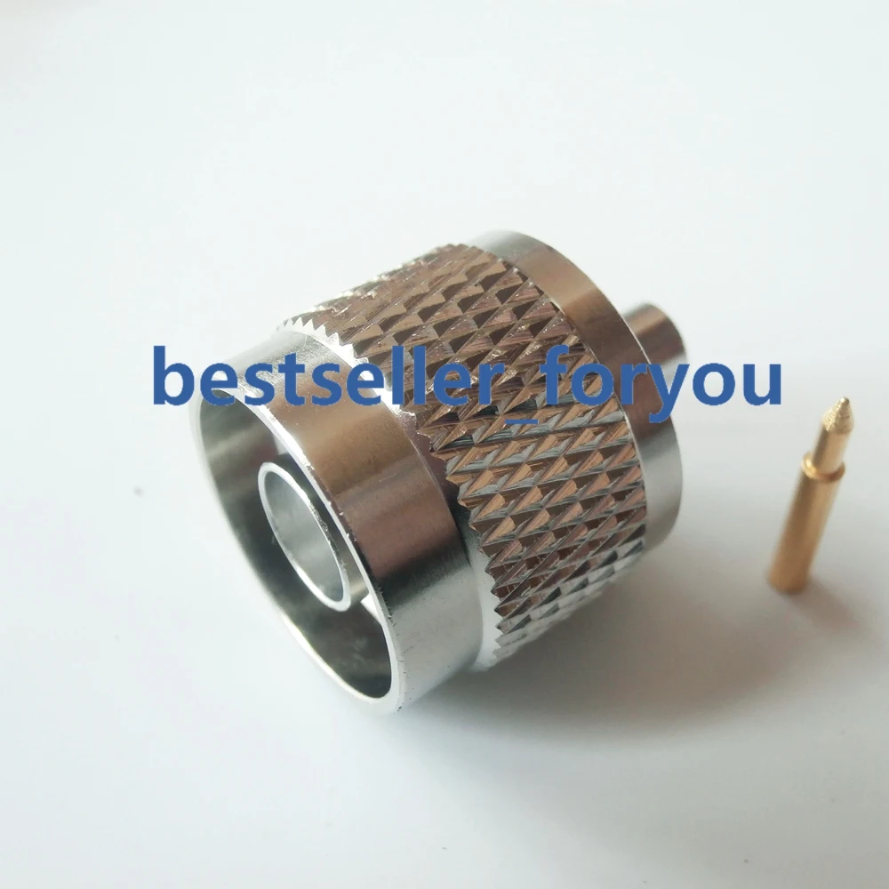 РЧ Коаксиальный N Тип Мужской разъем припоя для полу Rigid.141 &quotRG402 кабель прямой