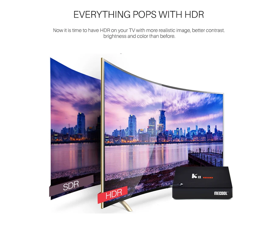 MECOOL KI Pro Декодер каналов кабельного телевидения KIII Pro DVB T2+ S2 Android ТВ коробка 3g 16G Amlogic S912 DDR4 Octa Core 4K Поддержка CCcam IP ТВ set top tv Box