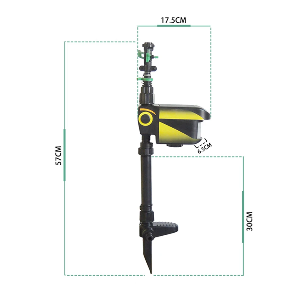 

Animal Repellent Sprinkler Solar Powered Motion Activated Water Blaster Animal Repeller for Yard Garden Accessories Dropshipping