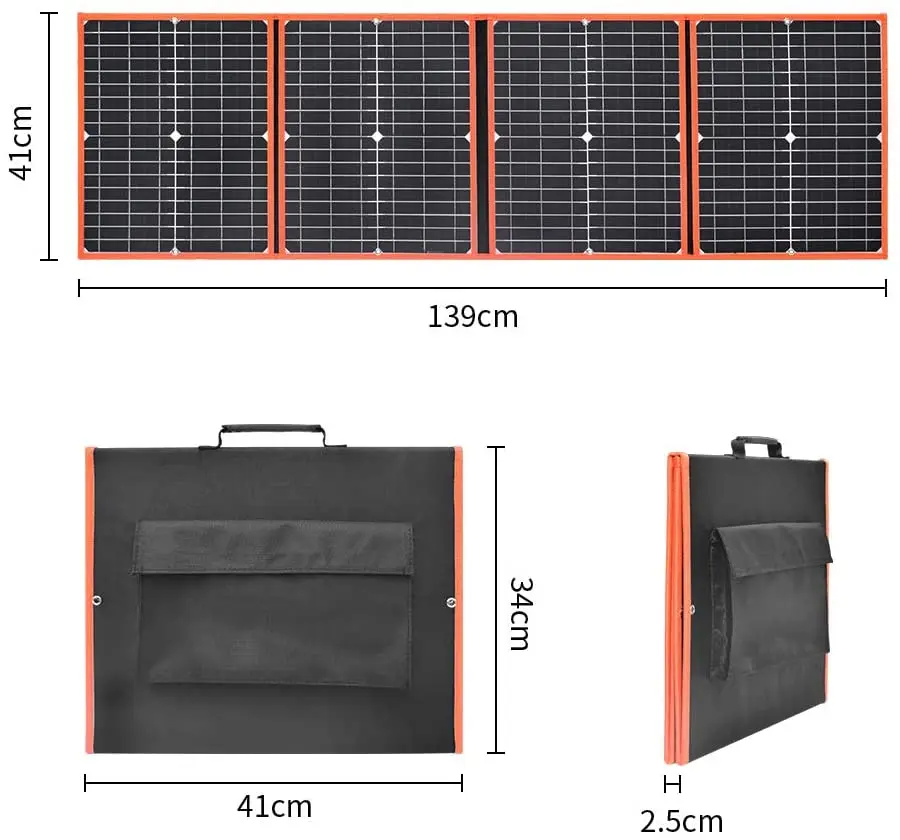 солнечная панель 5v зарядка на солнечных Складное зарядное устройство солнечной