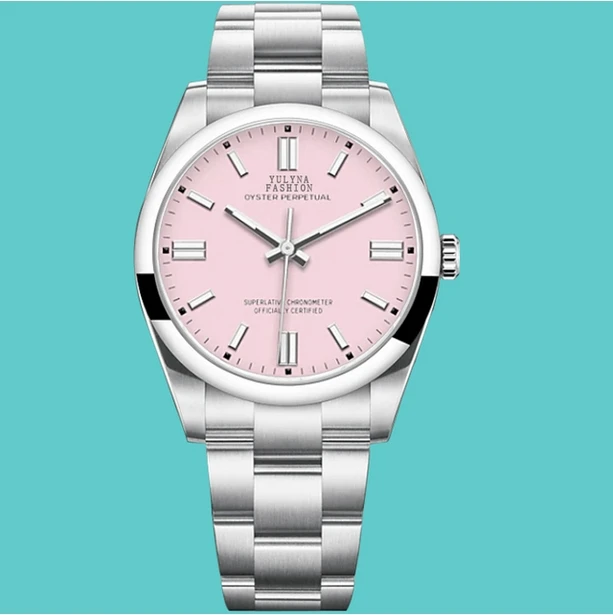 BP Maker 124300 New Model Men Watch 41MM Coral blue Dial Stainless Steel Watches Automatic Mechanical Movement Sapphire Glass | Наручные